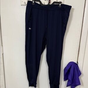 Under Armour Navy Blue Performance Joggers